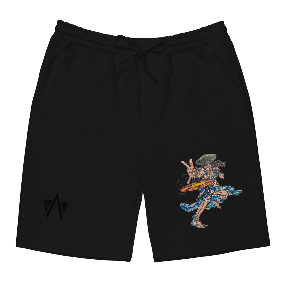 "R0N1N" SLO Fleece Shorts [ART ILLUSTRATED BY GREGORY HAWKINS]