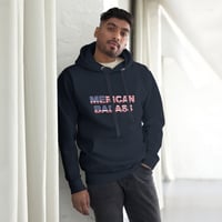 Image 3 of Merican Badass Unisex Hoodie