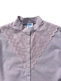 Image 3 of Lilac Lace Puff Sleeve Blouse 12