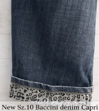 Image 4 of New Sz.10 Baccini Denim Capri #755*1.3