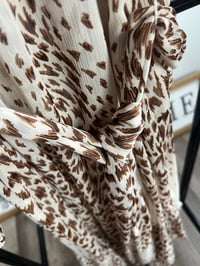 Image 4 of off shoulder sheer dress
