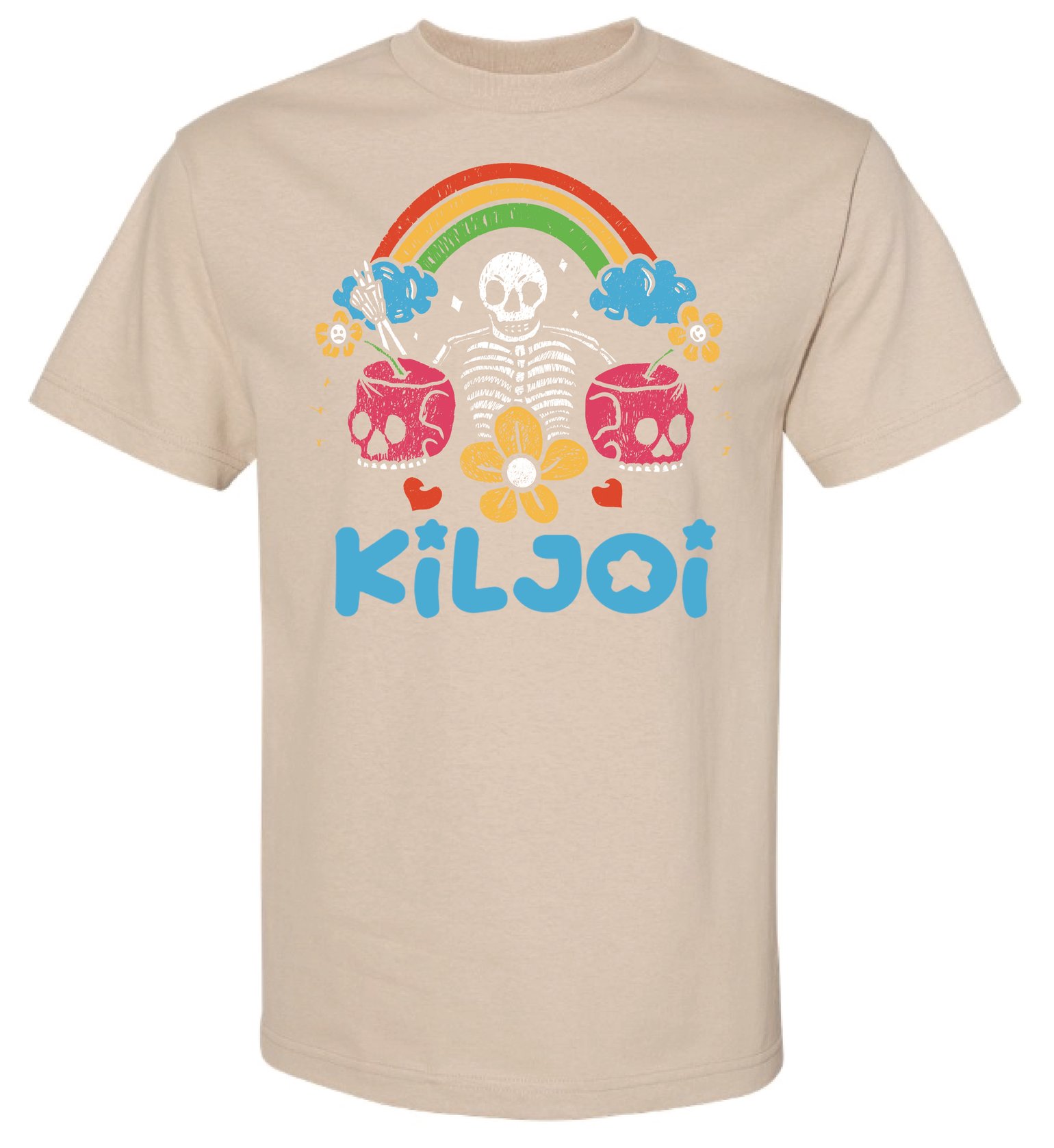 Image of KilJoi “Skelly” Tee (Sand)