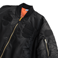 Image 2 of NL4E Patch Bomber Jacket - L