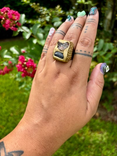 Image of Adjustable Aegerine x Quartz