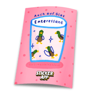 Image 2 of Transparente Sticker Sheet (groß)