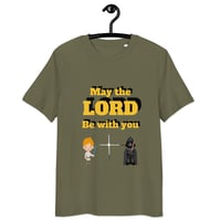 Image 23 of organic cotton t-shirt may the LORD be with you