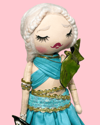 Image 7 of Daenerys Mother of Dragons Inspired Art Doll
