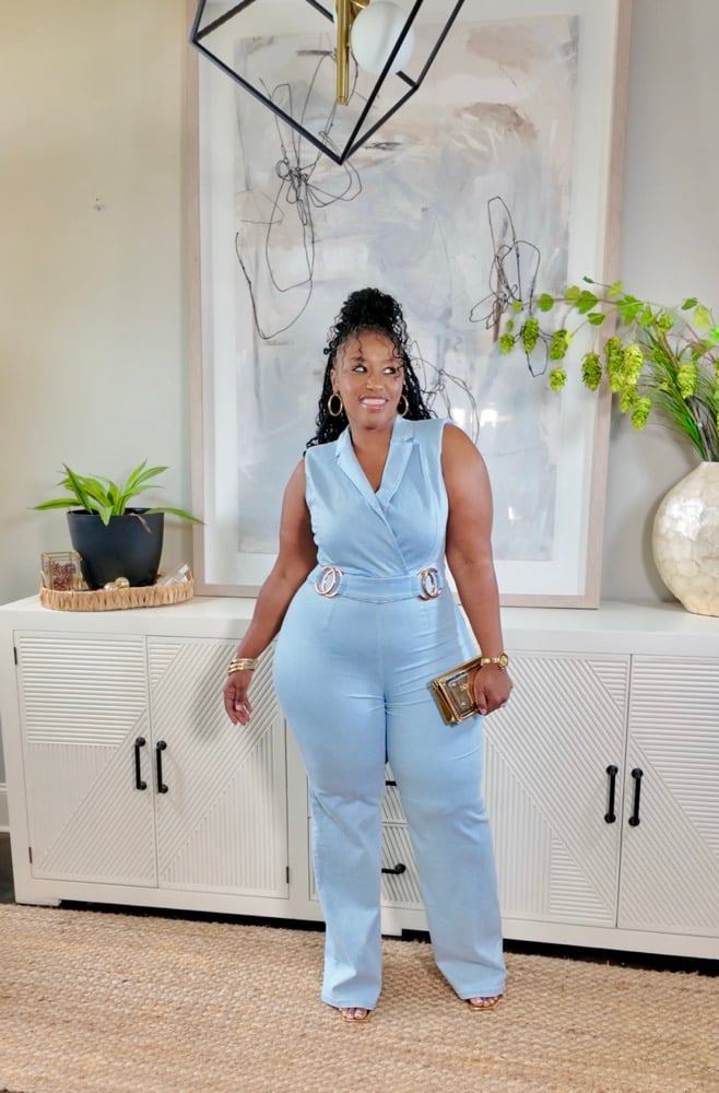 Image of Blue Skies Jumpsuit 