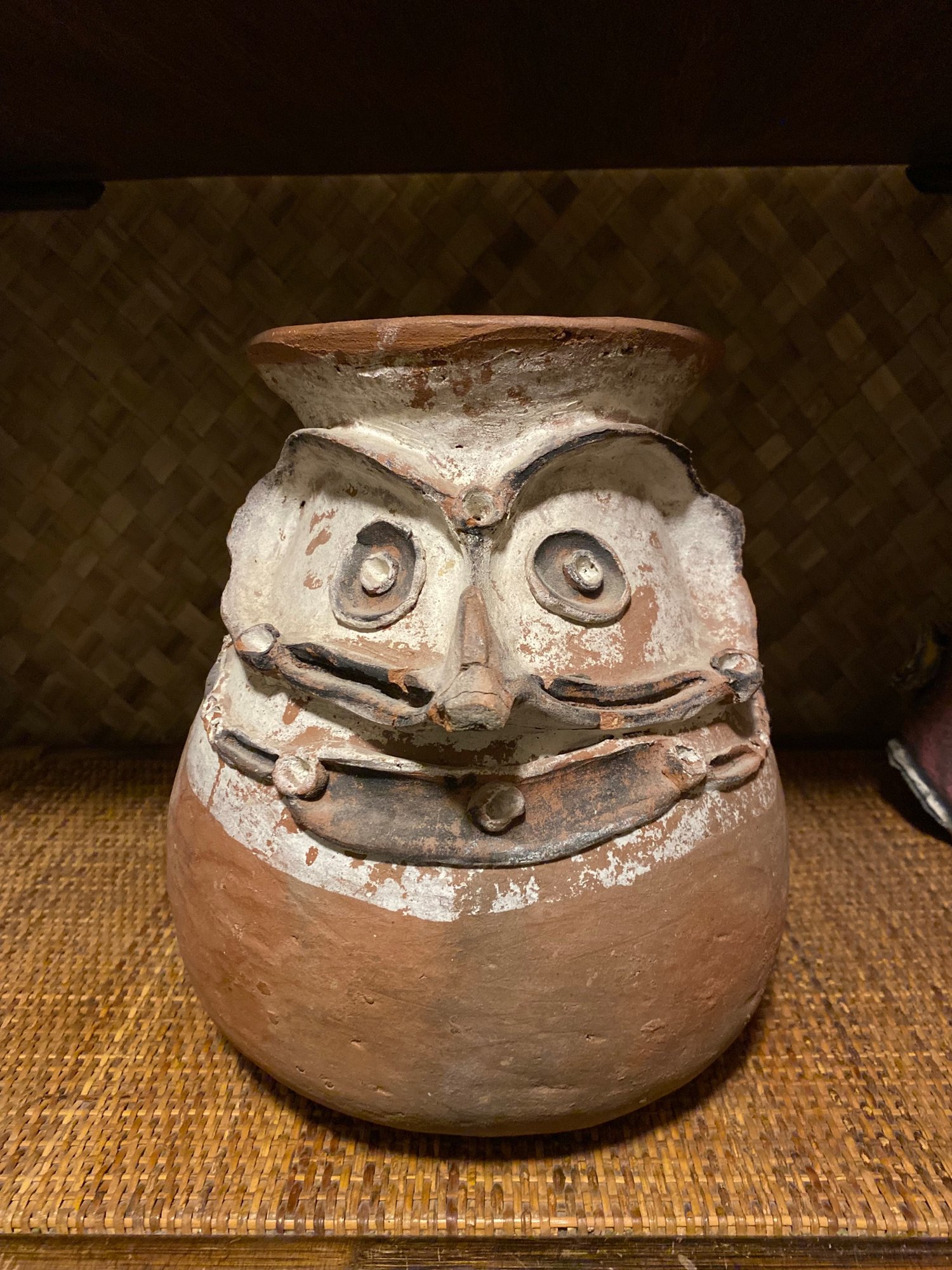 Image of 1/1 Wheel Thrown PNG Inspired Sago Pot (c) - Mug/Small Bowl - US Shipping Included