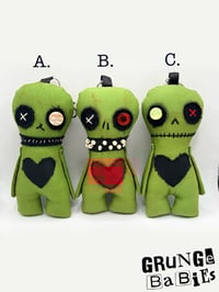 Image 1 of Grunge Zombie Bag Charm