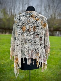Image 3 of TieDyed Lace Shawl