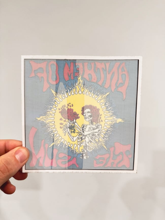 Grateful Dead 90s Anthem of the Sun 5" Window Sticker
