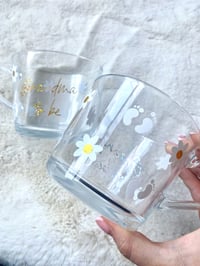 Image 2 of Baby Announcement Glass Mug 