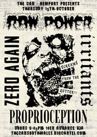 RAW POWER @ THE CAB, NEWPORT (15.10.26)