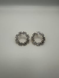 Image 2 of Round gem studs