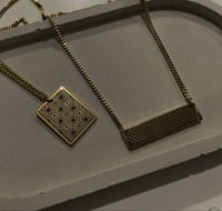 Image 3 of Geometric Bar Necklace