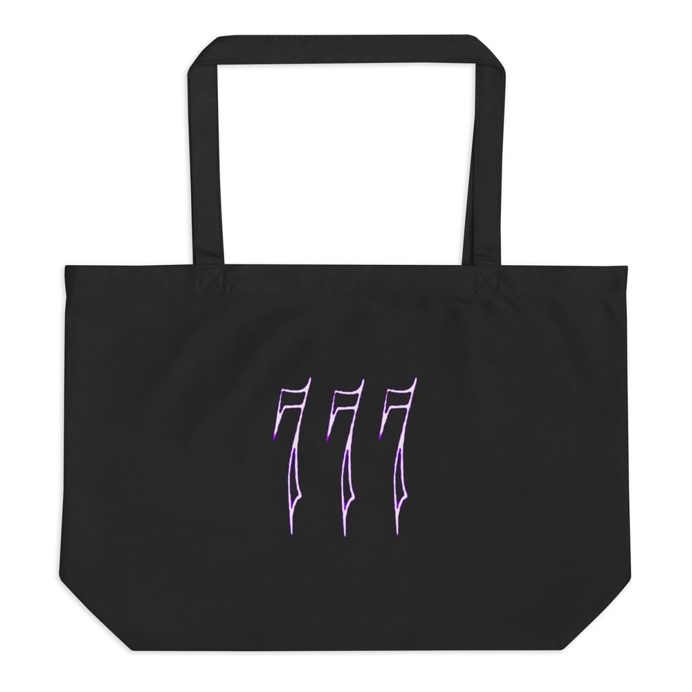 Image of 777 Large organic tote bag