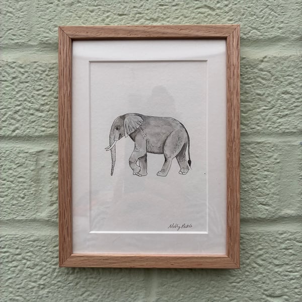 Image of £50 originals - Elephant watercolour