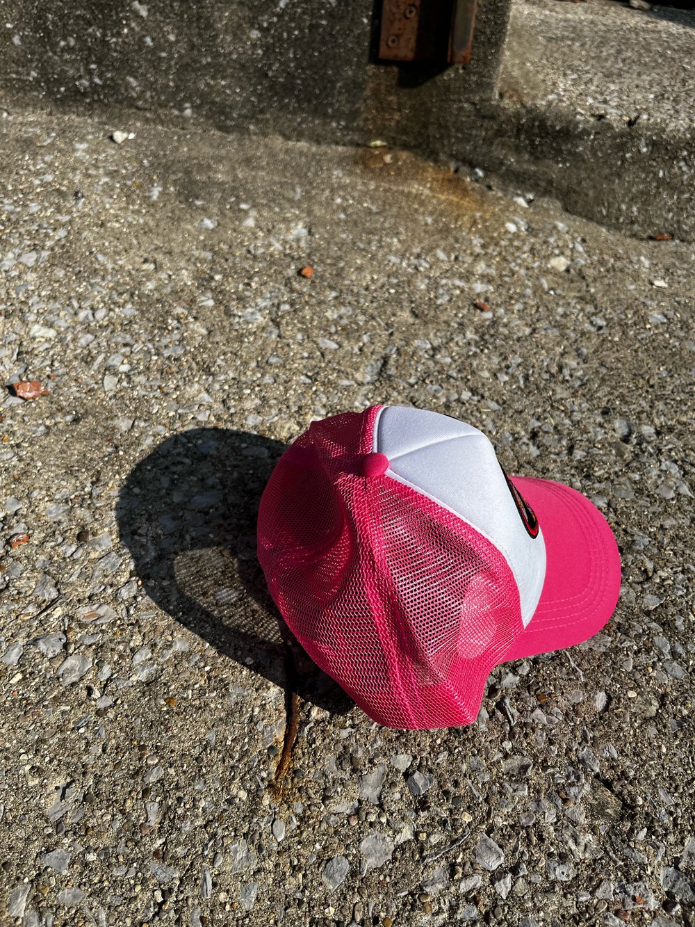 Image of Talk Love Pink/White Trucker Hat