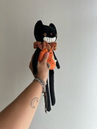 Image 3 of Felix the Black Kitty Doll