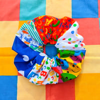 Image 1 of Kidcore Patchwork Scrunchies