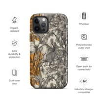 Image 13 of Colorful Trio Botanical Plants Art Nouveau Tough Case for iPhone®