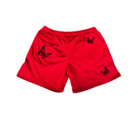 Image 2 of Red Fundamental shorts   