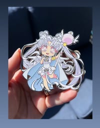 Image 1 of Chibi Cosmos Enamel Pin 