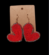 Be-ad Mine Heart earrings