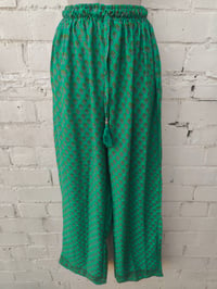 Image 5 of  M/l Sari PJ Lounge set with Bag tassel teal