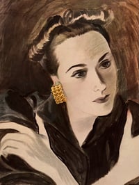 Image 2 of Authentic Vintage Christian Dior ⚜️18K Gold Earrings 