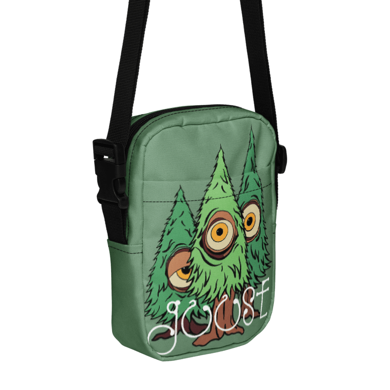 Goose the trees have eyes crossbody bag