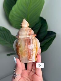 Image 3 of GREEN CALCITE TRINKET JARS STYLE #1