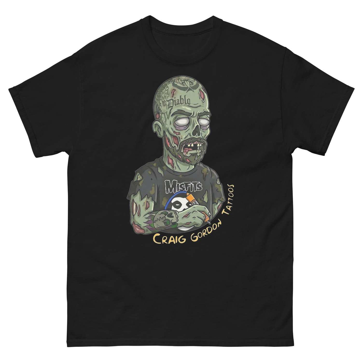 Image of Craig Gordon Tattoo Zombie Simp logo
