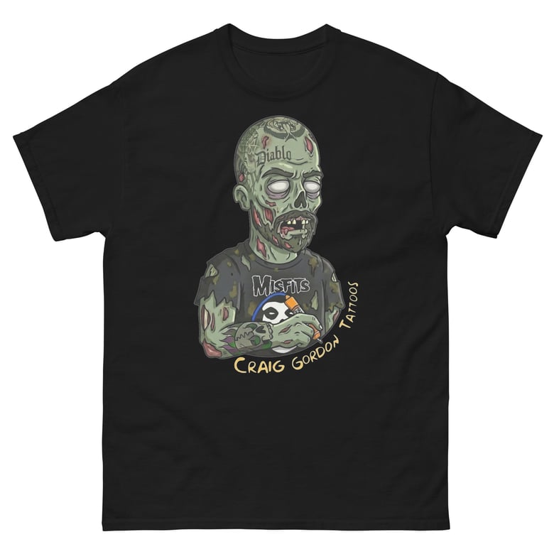 Image of Craig Gordon Tattoo Zombie Simp logo