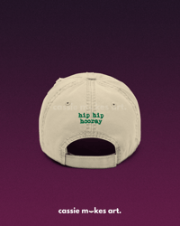 Image 4 of Fashion Statement Hip Hip Hooray Embroidered Dad Hat