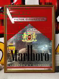 Image 2 of Distressed Marlboro Mirror