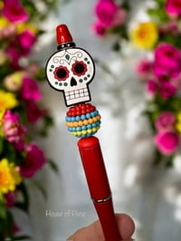 Image 1 of Sugar Skull Pen