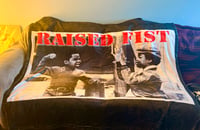 Image 2 of Raised Fist Blanket
