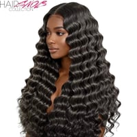 Raw Loose Deep Wave 4x4 / 5x5 HD Lace Closure Wig 