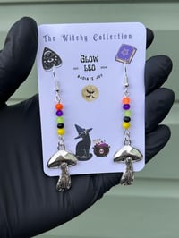 Poison Mushroom Earrings 