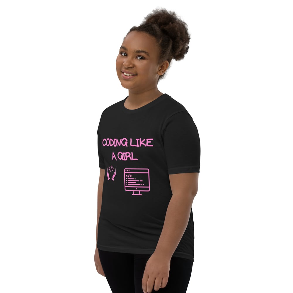 Image of Youth Coding Like a Girl Tshirt