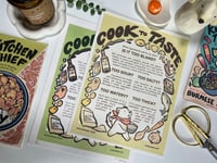 Image 2 of Kitchen Thief Risograph Print