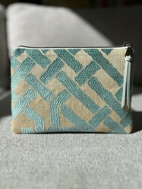 Image 1 of Silk Maze Clutch