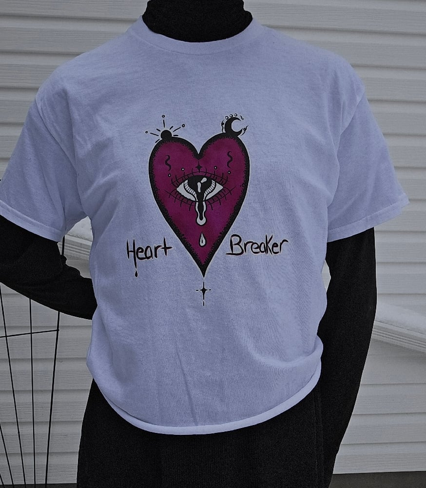 Image of Heart Breaker cropped t-shirt
