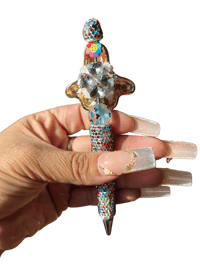 Image 5 of White ghost bling pen 