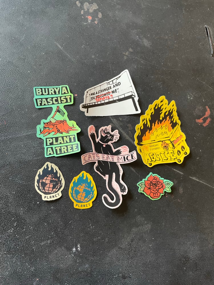 Image of Protest sticker pack