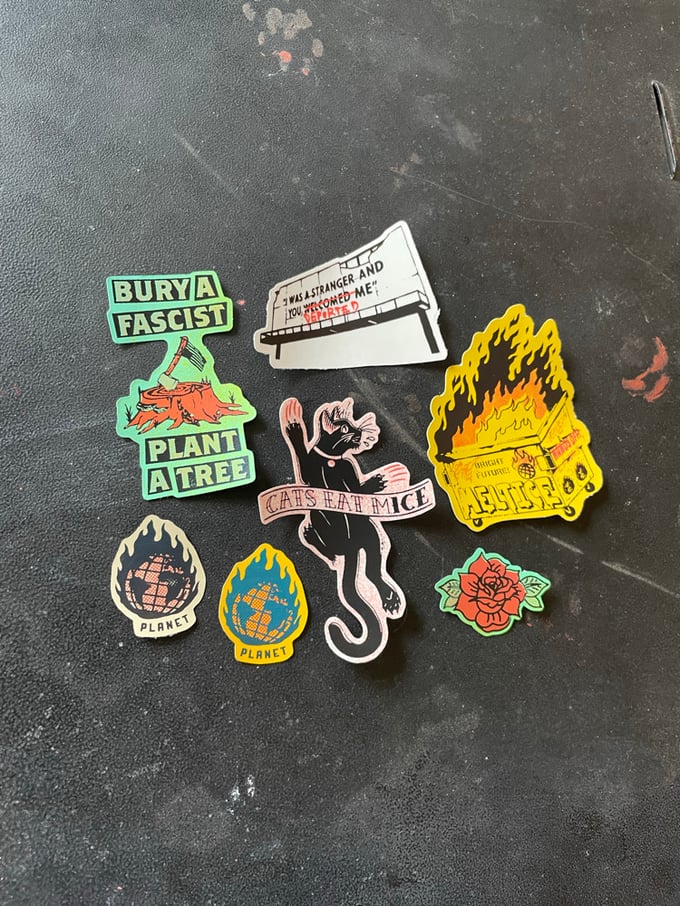 Image of Protest sticker pack