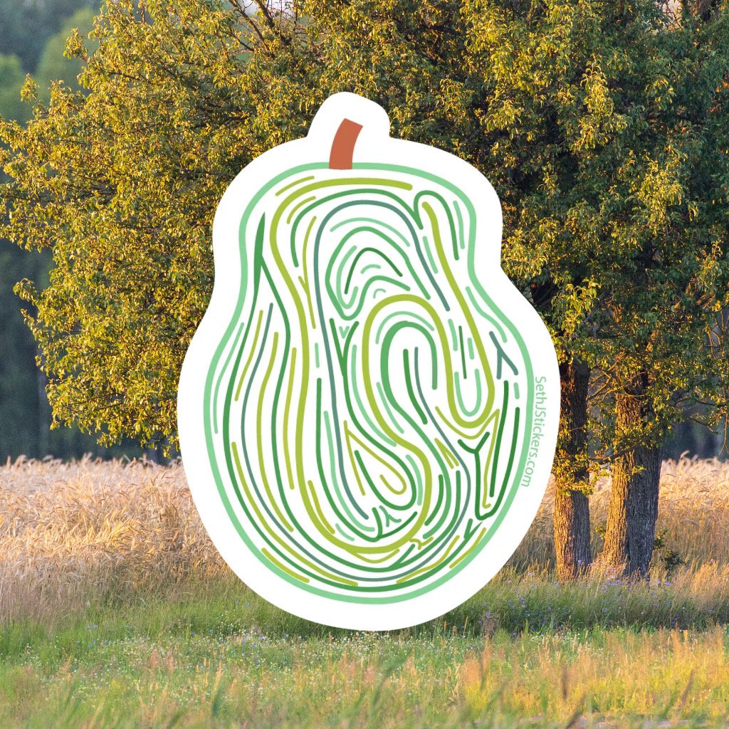 Image of Pear Sticker