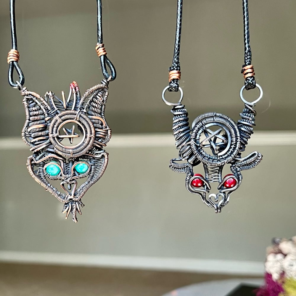 Image of Divine Duality Necklaces